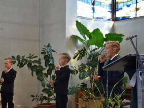 Feier der 1. Heiligen Kommunion in Sankt Maria 